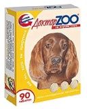 Витаминное лакомство для собак Доктор Zoo со вкусом сыра 90 таб.